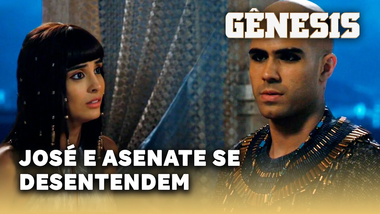 NOVELA GÊNESIS: José e Asenate se desentendem no primeiro dia de casados
