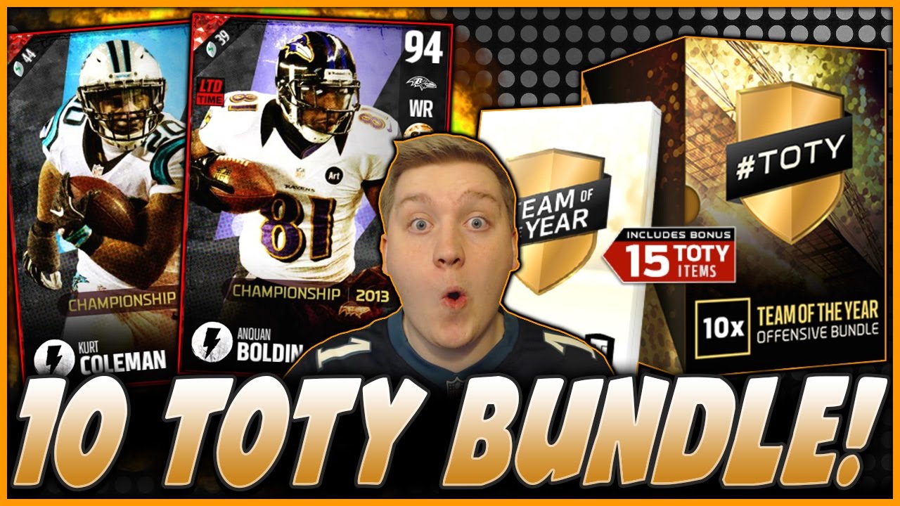 NEW FB BOLDIN AND COLEMAN!! | TOTY OFFENSIVE BUNDLE OPENING! | MUT 17 PACK OPENING