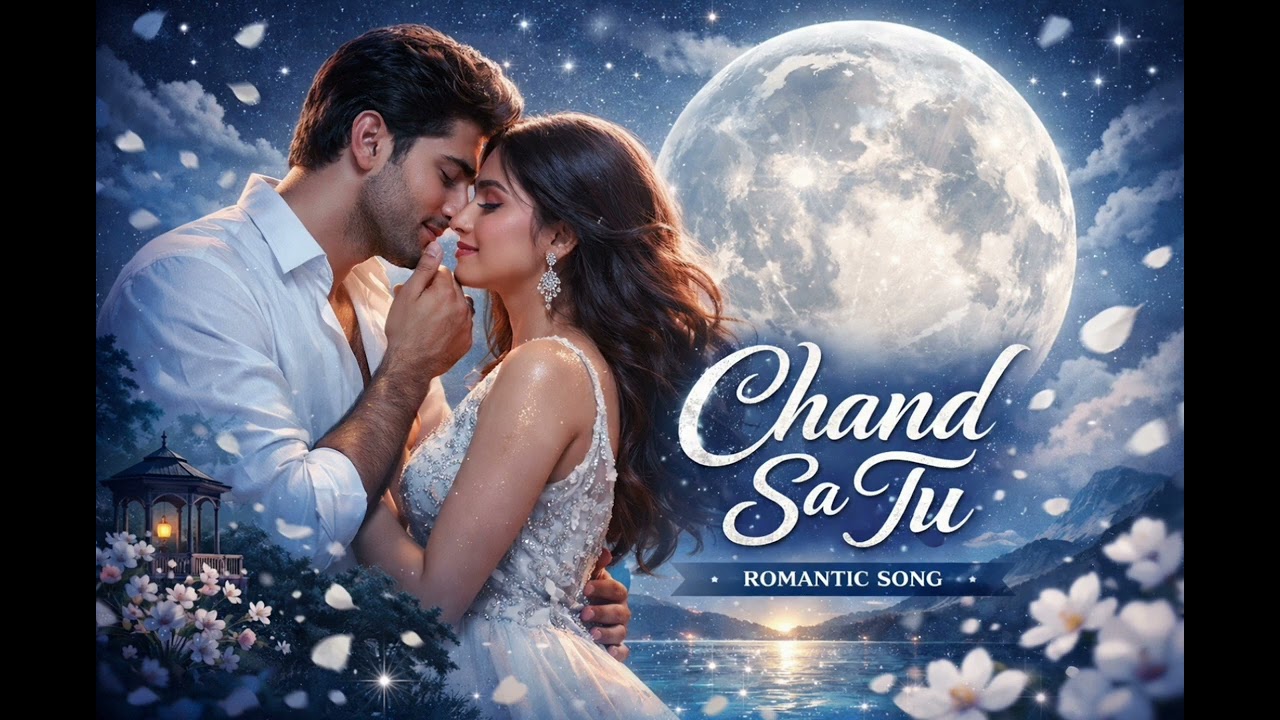 Chand Sa Tu 🌙 Romantic Song | New Hindi Love Song 2026#song #music #viral #trending #sad #love #lofi