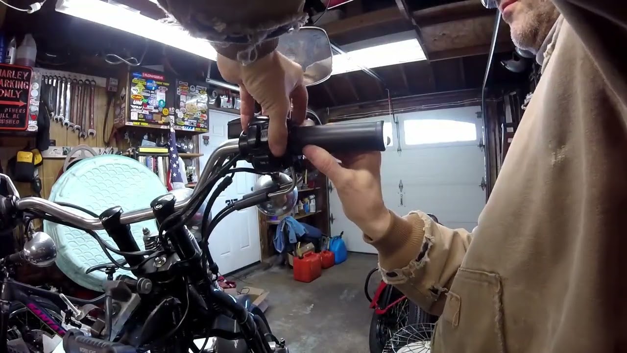 Регулировка карбюратора и тросов Evo, установка воздушного фильтра на Harley Bad Boy