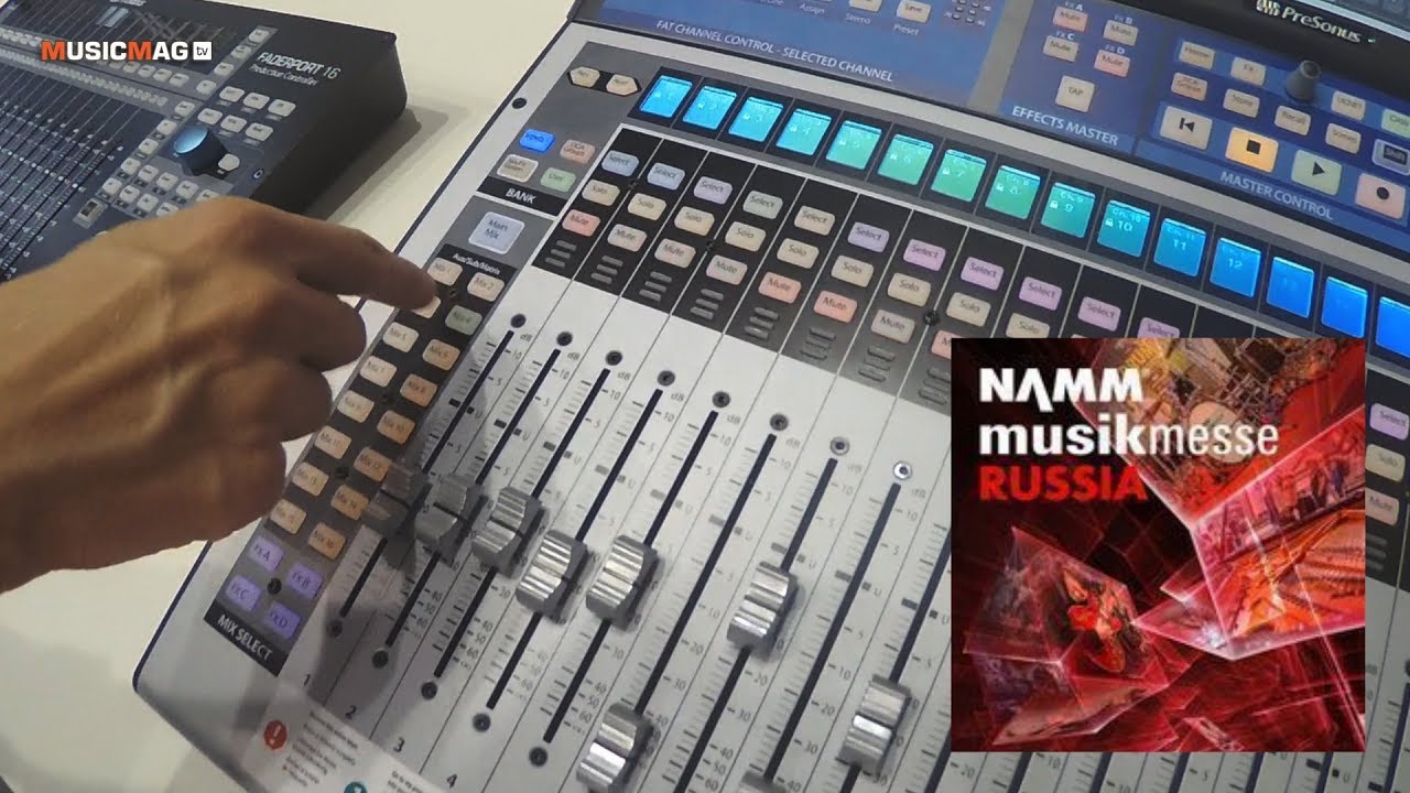PreSonus Studiolive - новые цифровые профессиональные микшеры бюджетной серии.