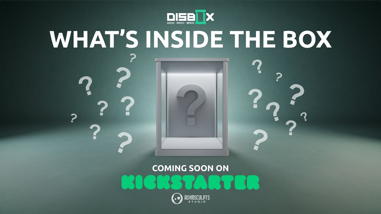 Disbox - 3D Printable Display Box