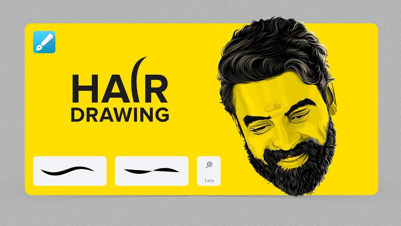 How to Draw Hair | Cartoons Colouring Tips | Malayalam