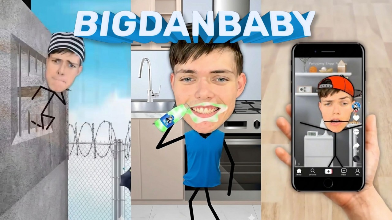 Los Vídeos Más DIVERTIDOS De BigDanBaby 😂