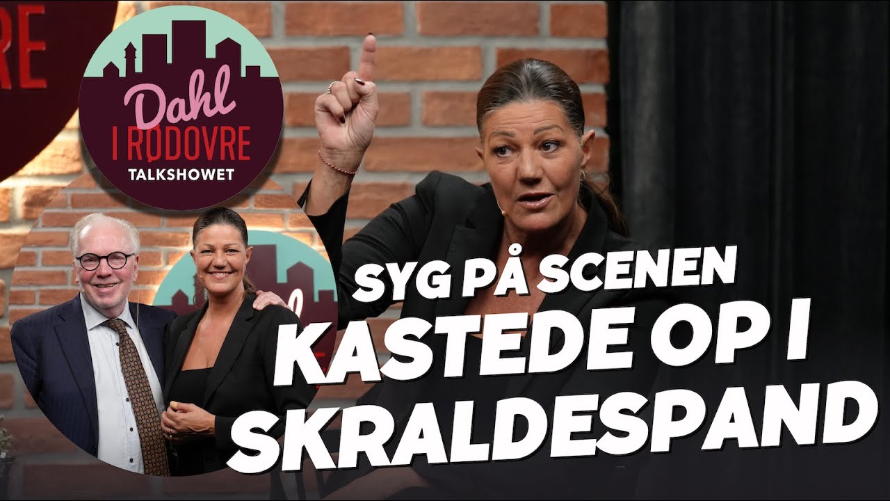 Mette Blomsterberg var syg på scenen 🤢