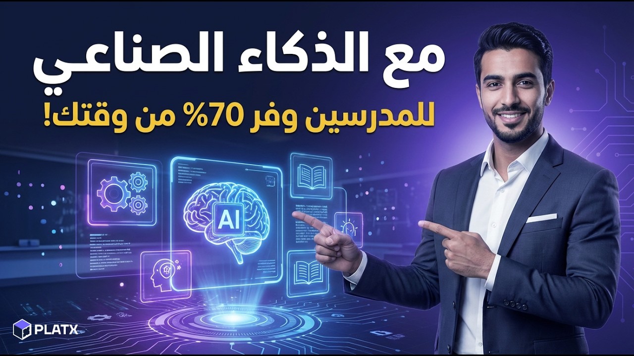 الذكاء الاصطناعي للمدرسين ؟ | ورشة عملية كاملة + أمثلة تطبيقية 2026