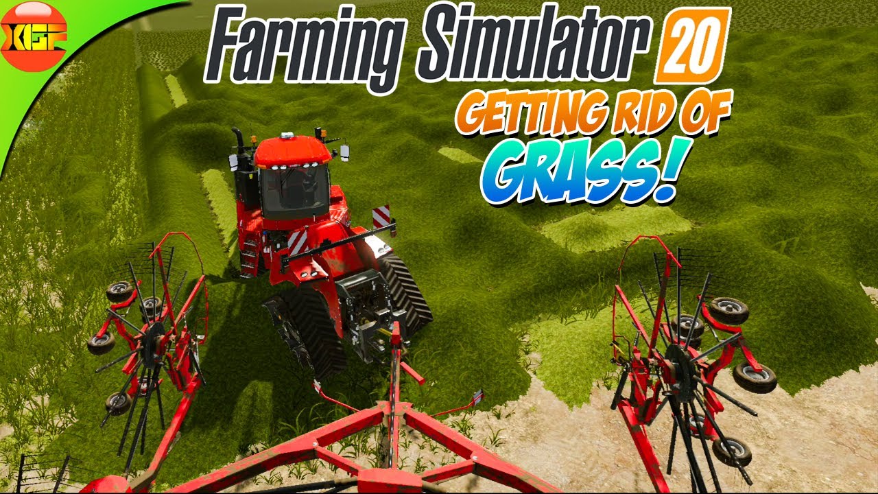 Making Grass bales and Selling Grass | Framing Simulator 20 Timelapse
