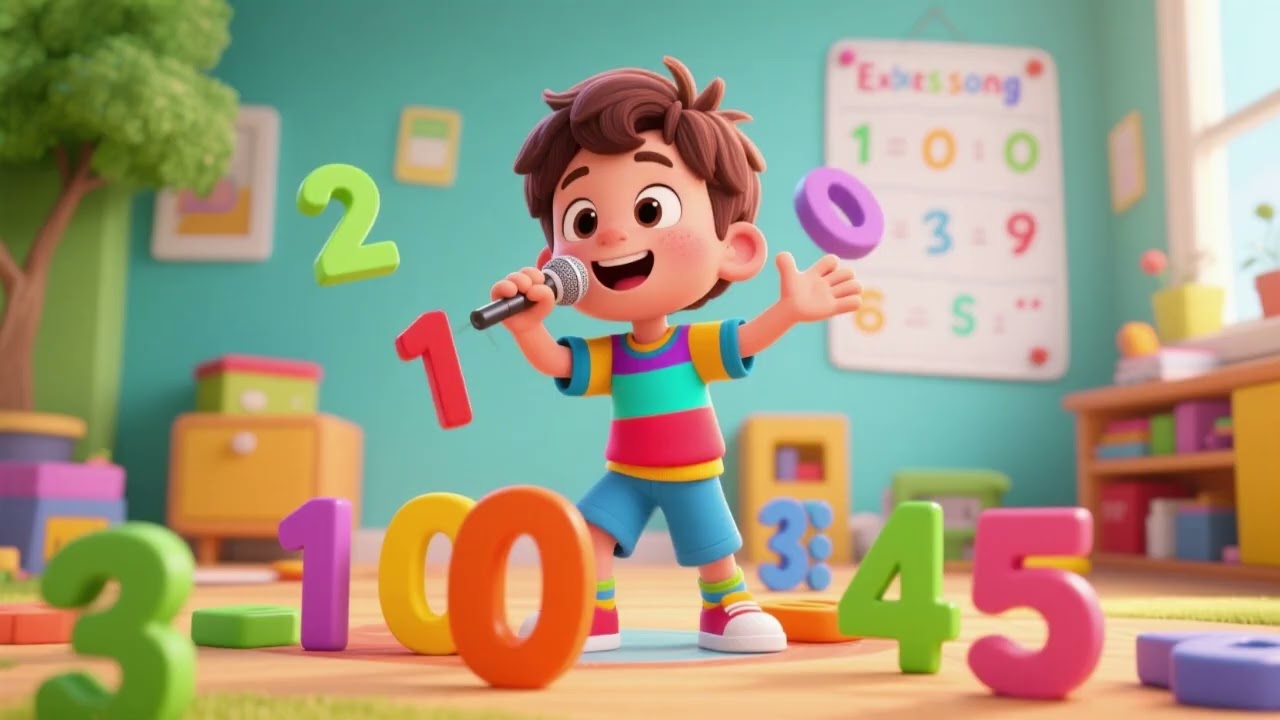 1 to 100 Number Exercise Song 🔢💪 | Counting Workout Song for Kids