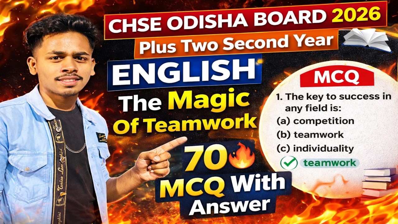 The Magic Of Teamwork Mcq | The Magic Of Teamwork Class 12 Mcq | The Magic Of Teamwork Mcq Questions