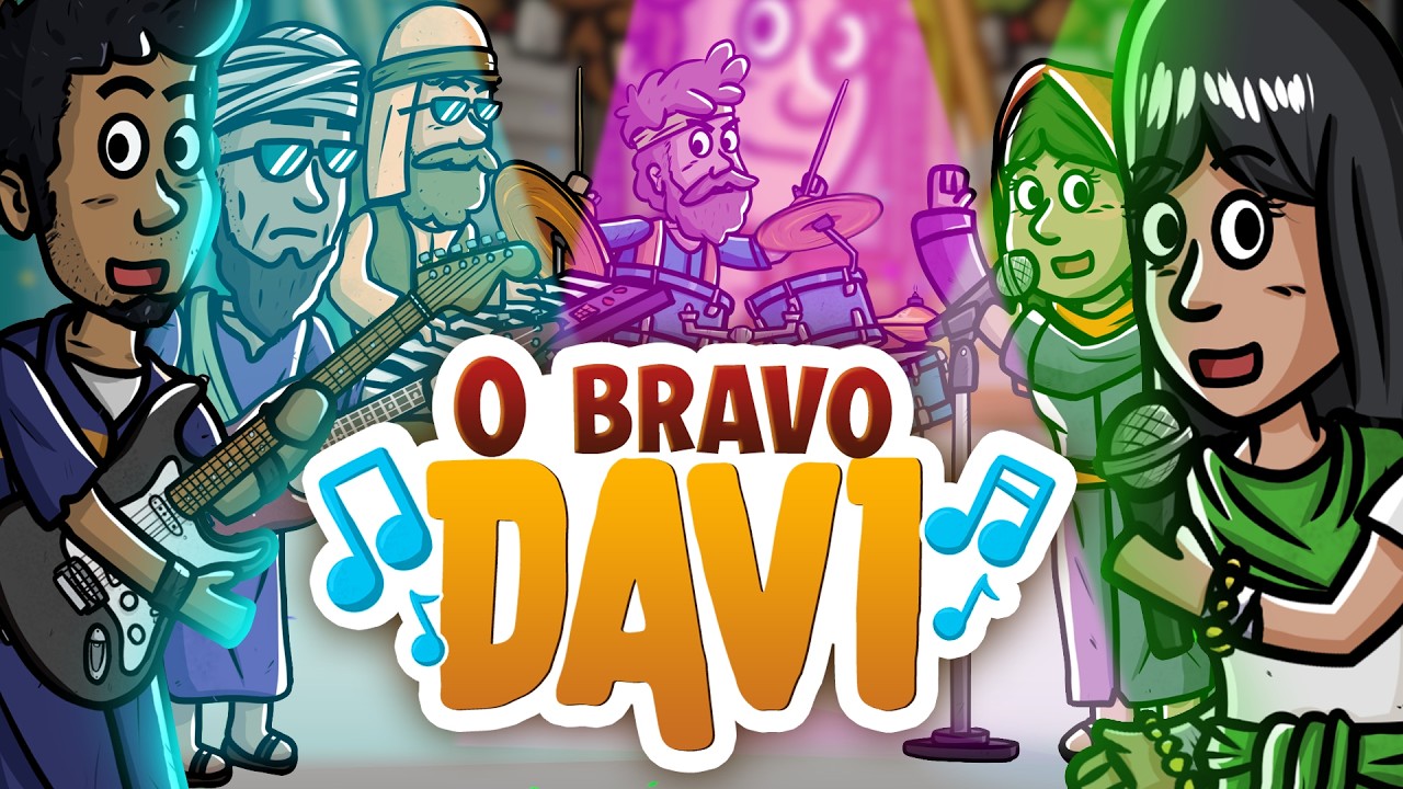 O bravo Davi🎶 |✨ ESPECIAL ✨ | Canção da Bíblia | Minha Primeira Bíblia