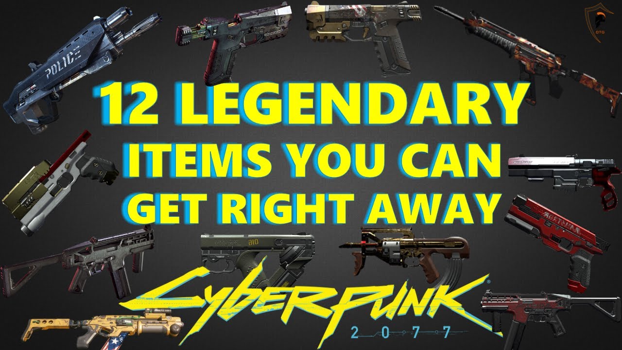12 Legendary Items You Can Get at Level 1 in Cyberpunk 2077