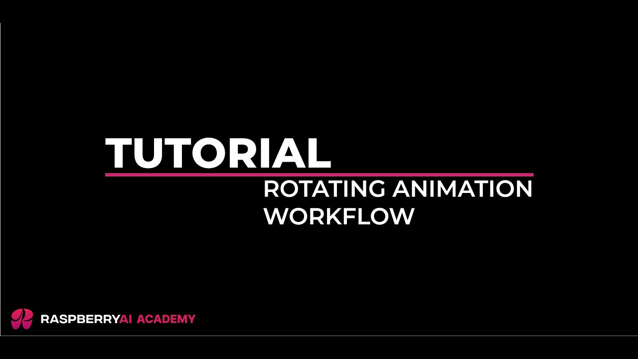 Rotating Garment Animation Tutorial | Design Workflow in Raspberry AI