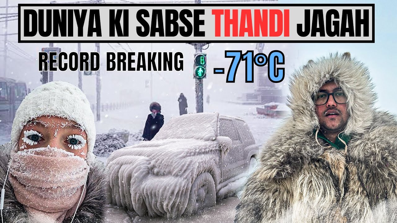 LIFE IN THE COLDEST PLACE IN THE WORLD | YAKUTSK, RUSSIA. (-71&deg;C)