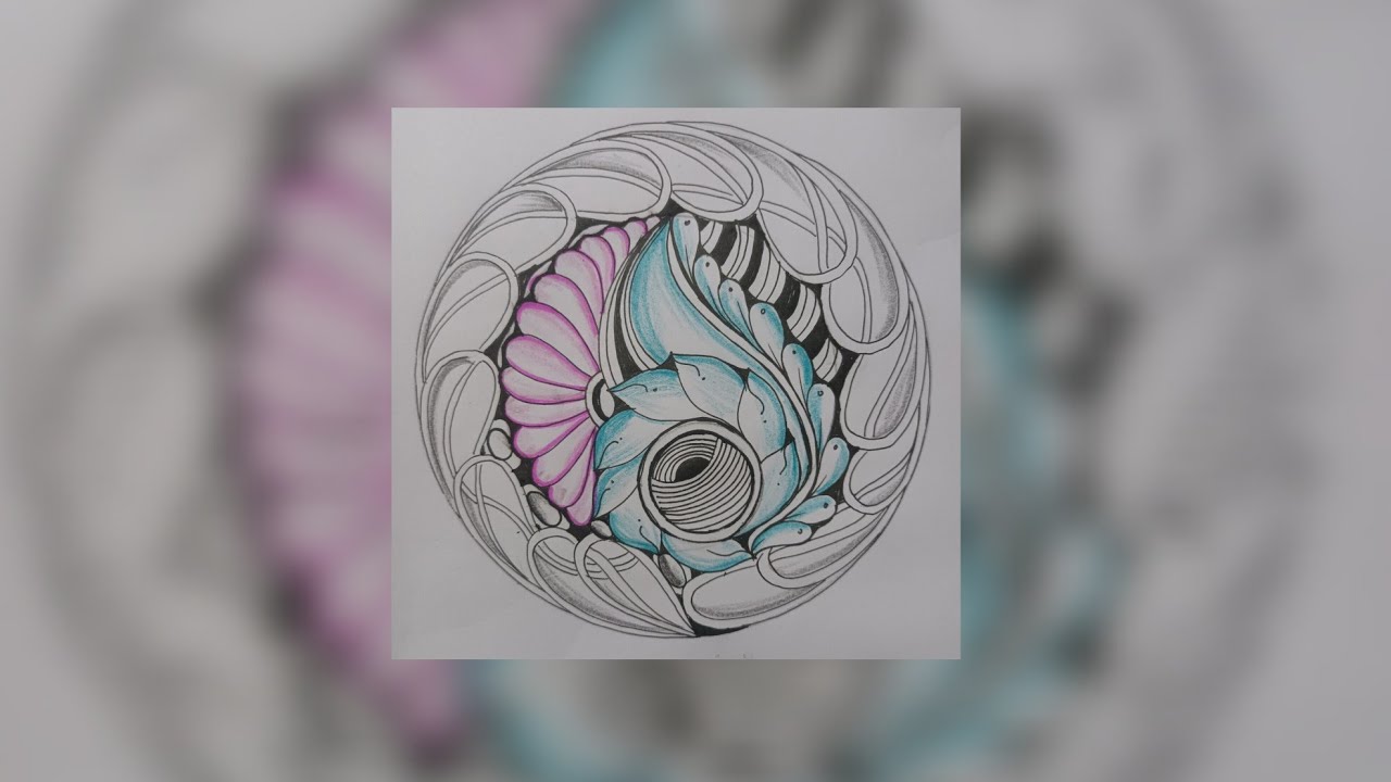 Mandala art || zentangle art || zendala || zendoodle #art #zendoodle #zendala #drawing #mandalaart 