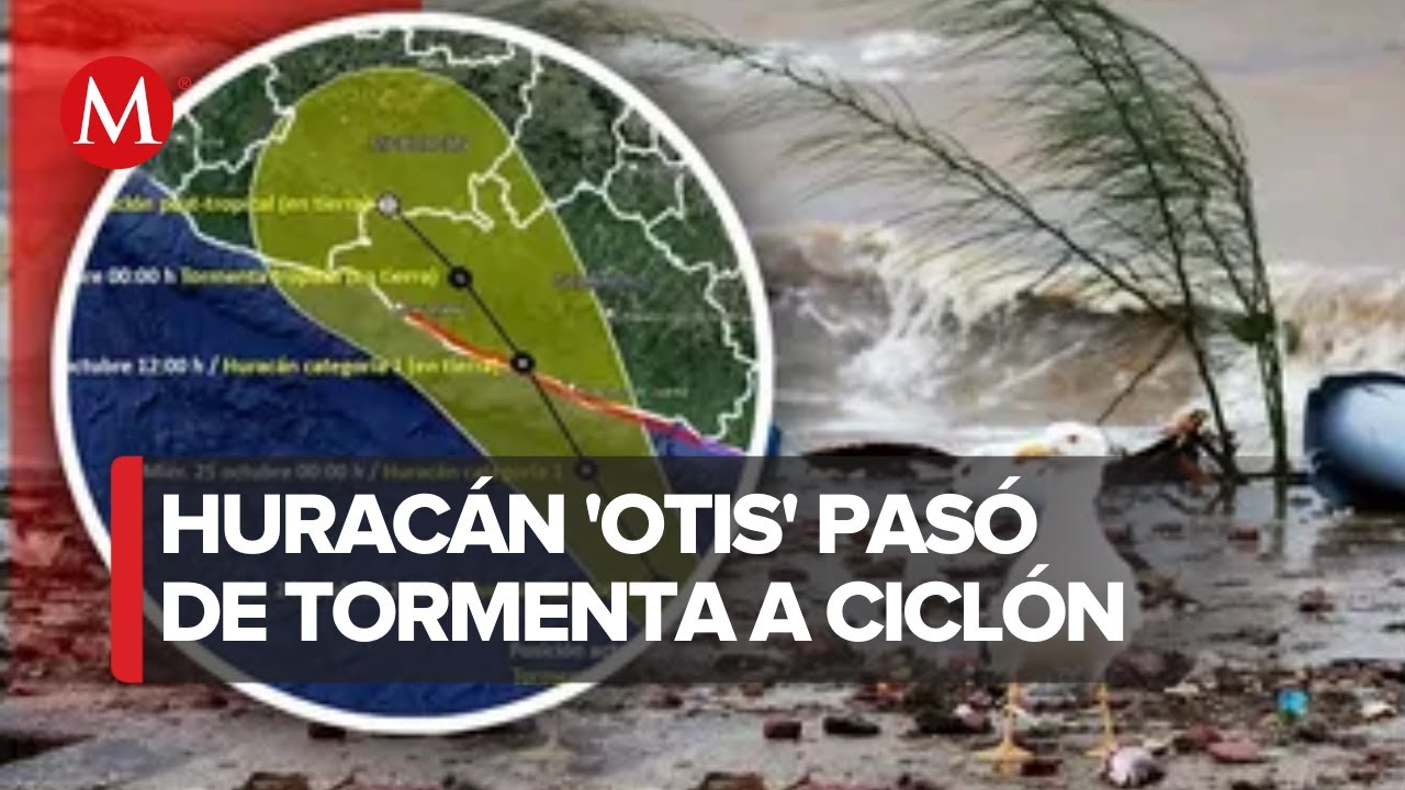 Así fue el paso del Huracán 'Otis' en Acapulco