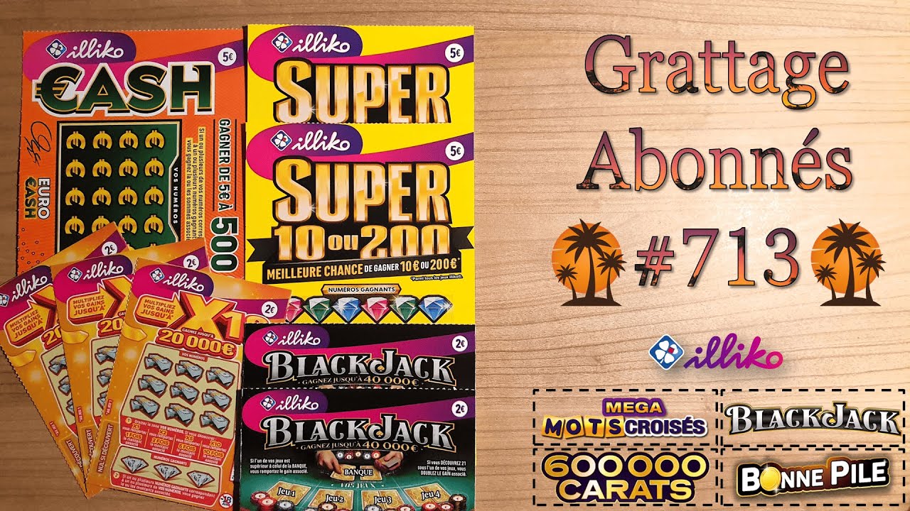 Grattage Abonnés #713 • FDJ/Illiko