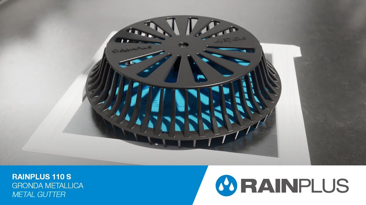 Rainplus 110 S - Installazione in gronda metallica