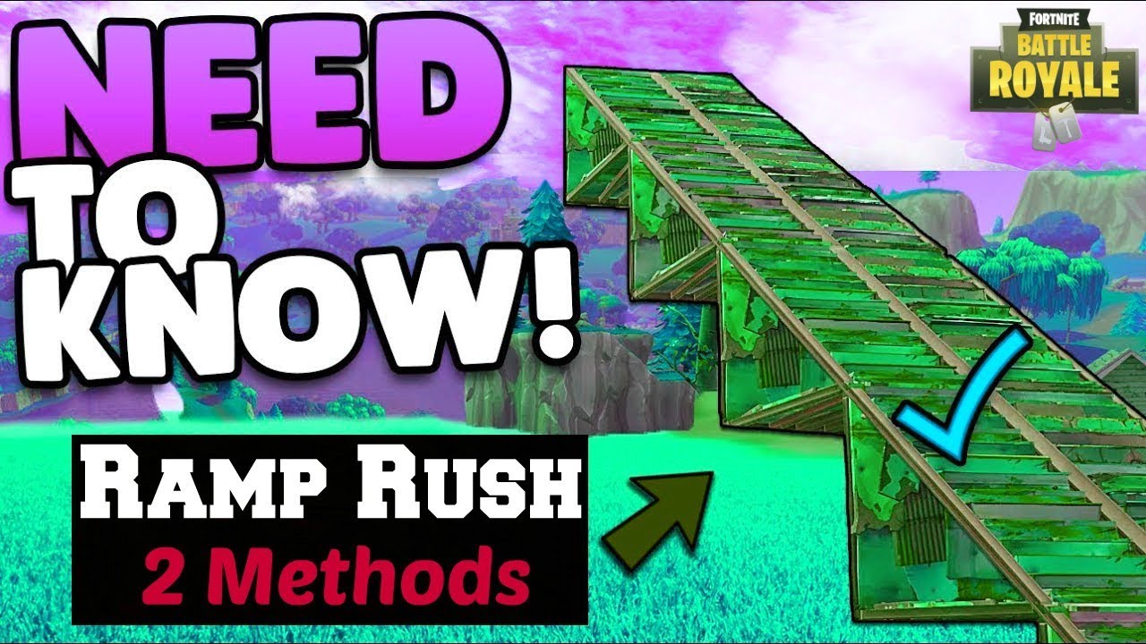 Fortnite Tips | All Ramp Rush Techniques