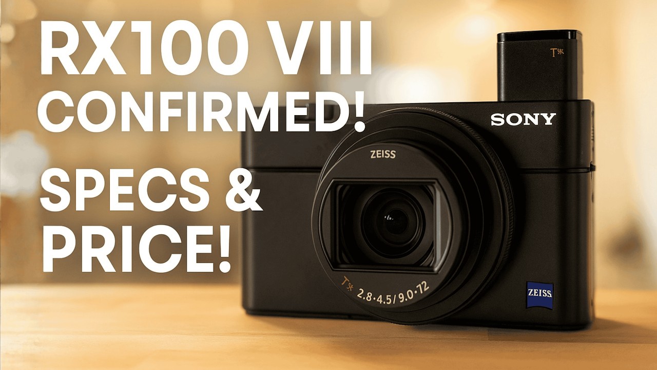 Запуск Sony RX100 VIII ПОДТВЕРЖДЕН — характеристики, цена, всё!