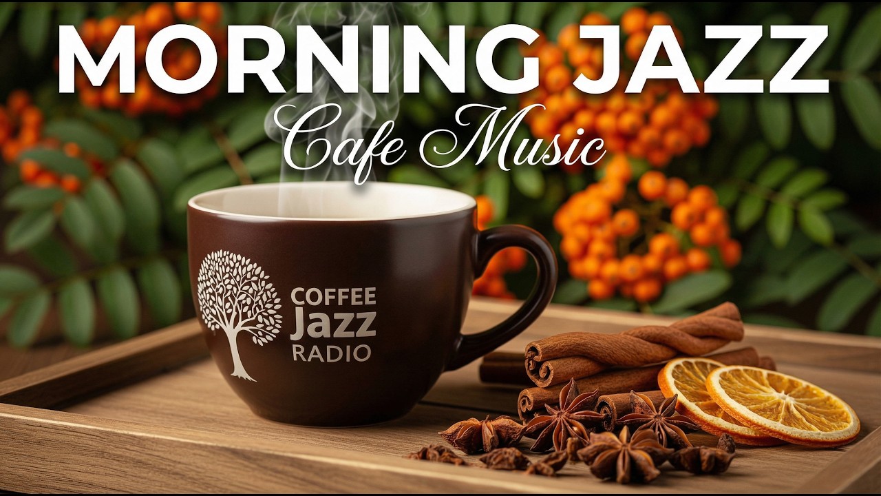 Positive Morning Coffee Jazz ☕ Uplifting Bossa Nova and Light Piano Music to Start Your Day Right