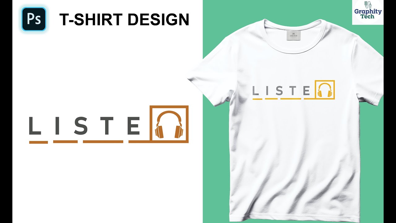 typography t-shirt design photoshop | vintage tee design photoshop #tshirt #photoshop #tutorial