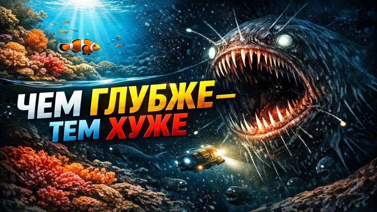 Чем глубже вы погружаетесь, тем хуже они становятся