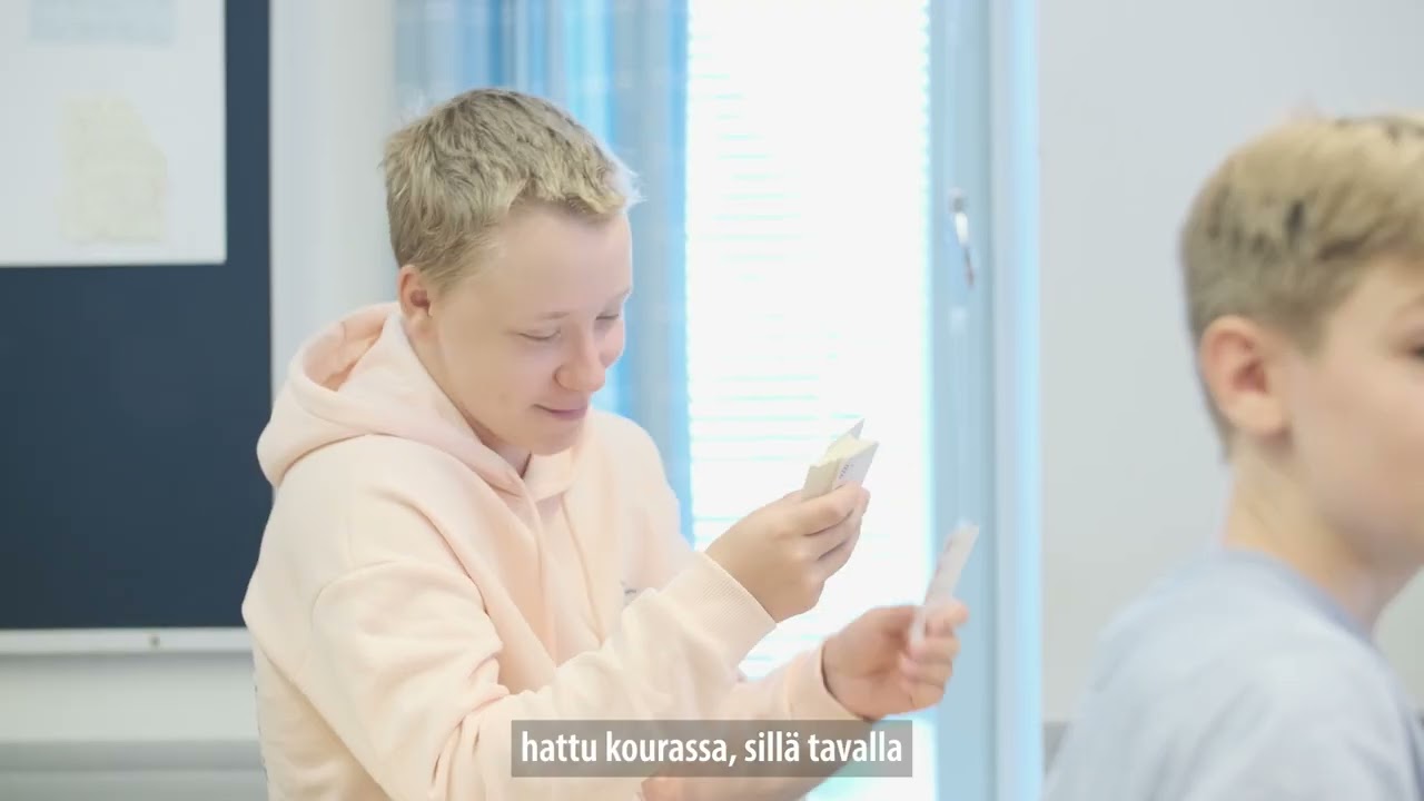 Kakkutukku Raumanmeren koulu 1 min