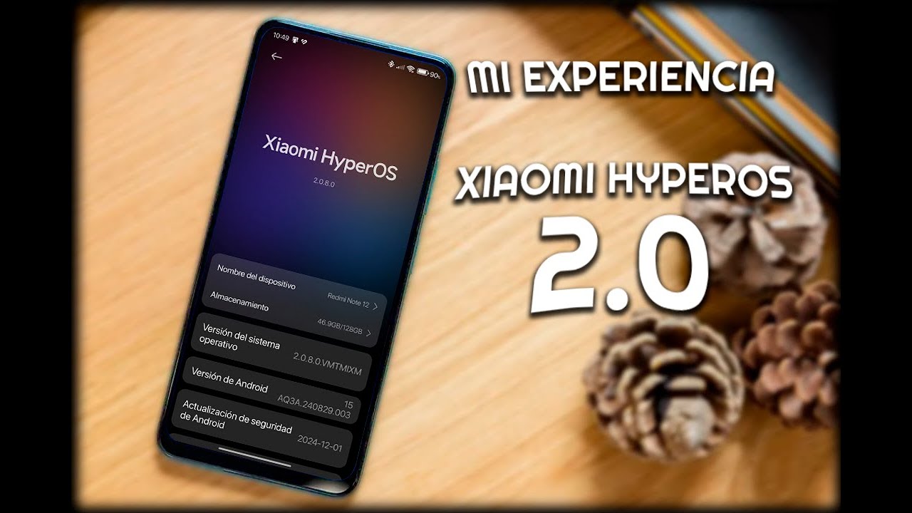 Mi experiencia con HyperOS 2 0 REDMI NOTE 12