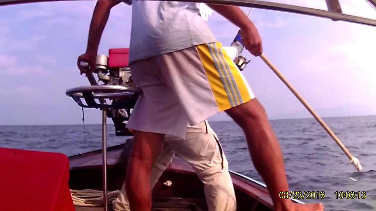 Larry's king mackerel in trolling trip with Simon in Koh Lipe 23.3.2016