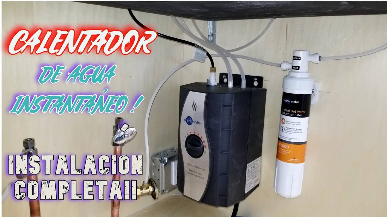 COMO HACER LA INSTALACIÓN? | INSTANT HOT SYSTEM InSinkErator | MIRA ESTE VIDEO! | FH3020 -HWT-F1000S