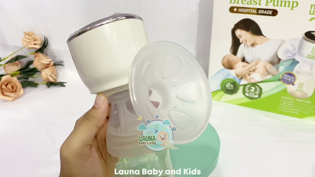 Cara Penggunaan Mom Uung Pompa Asi Elektrik Portable | Breast Pump Portable