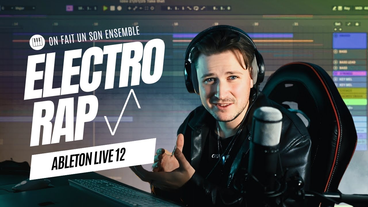 On fait un son Rap/Electro ensemble l Ableton Live 12