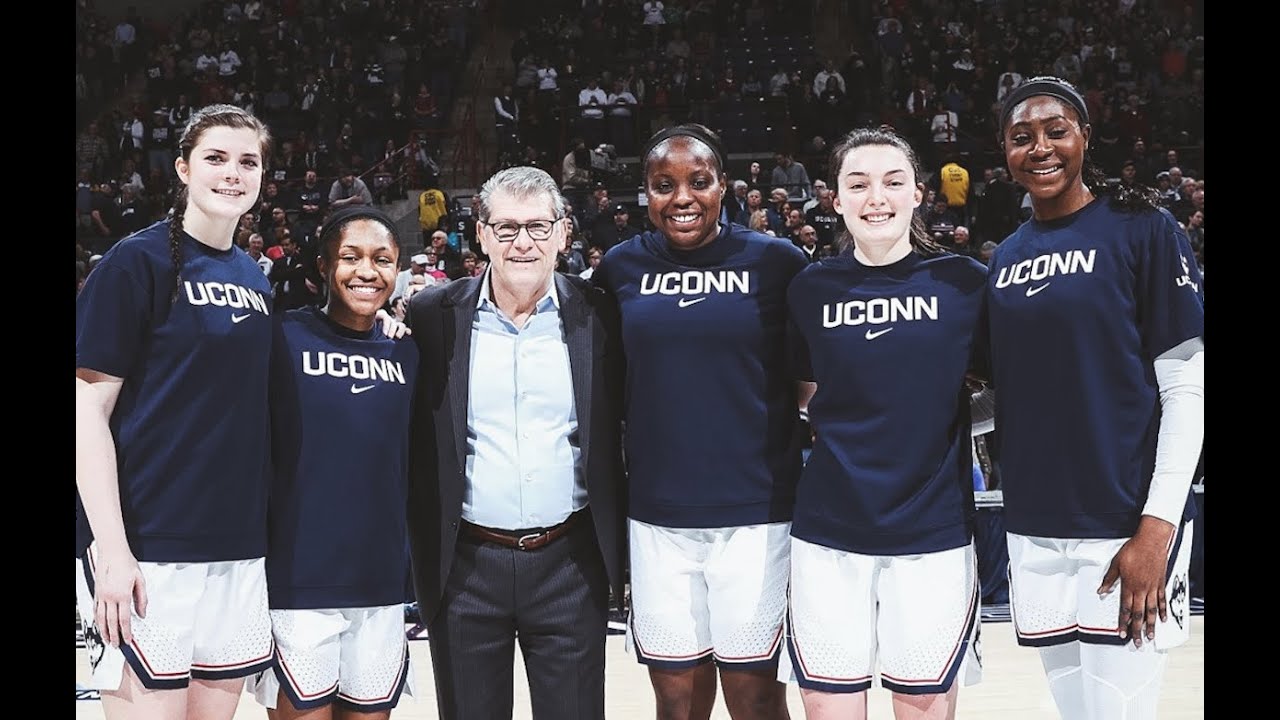 UConn Women's Basketball Senior Night 2020