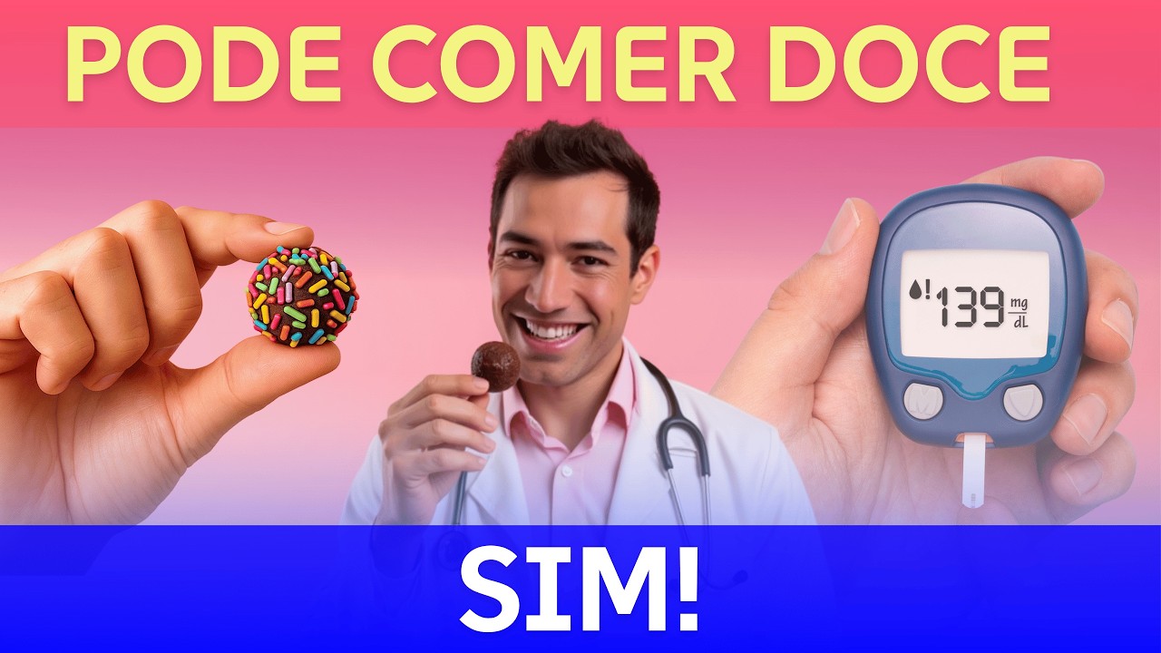 Como comer DOCE e não aumentar a glicemia. Como? Assista o vídeo até o final.