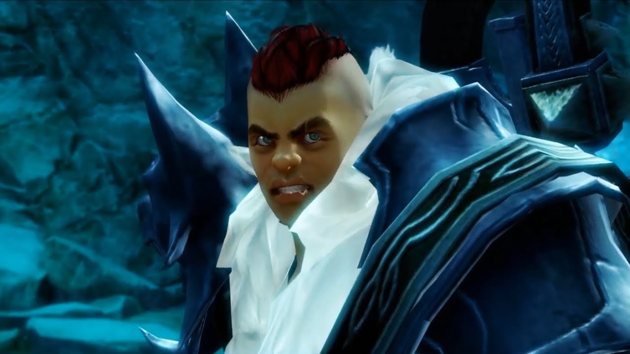 Guild Wars 2 «Тень во льду» — Катсцена противостояния в пещере