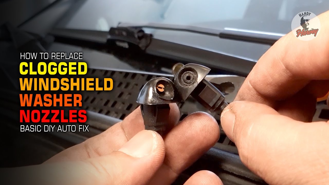 How to Replace Windshield Washer Nozzles on Honda CRV Gen2 & Other Brands #automotive #howto