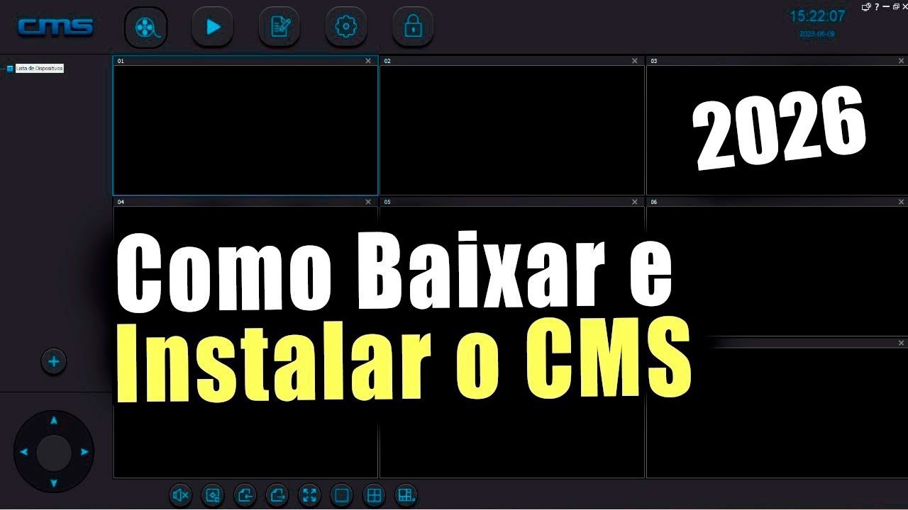 COMO BAIXAR E INSTALAR O CMS CLIENTE PARA CÂMERA IP WIFI YOOSEE ATUALIZADO 2026