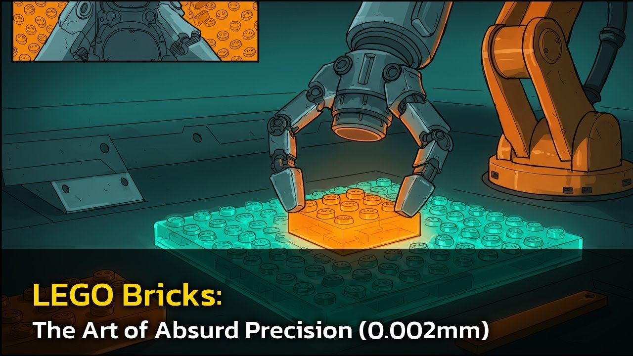 ✨ LEGO Bricks: The Art of Absurd Precision (0.002mm)