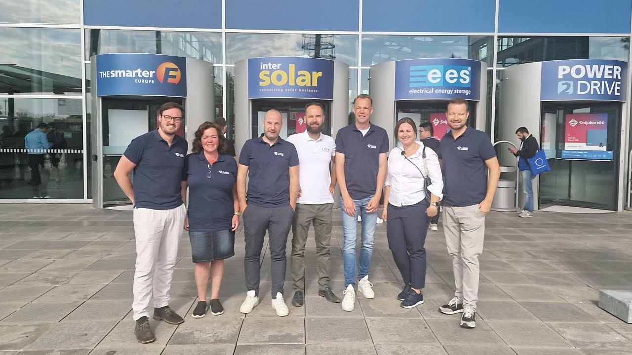 Libra Energy bij de Intersolar 2023 in München