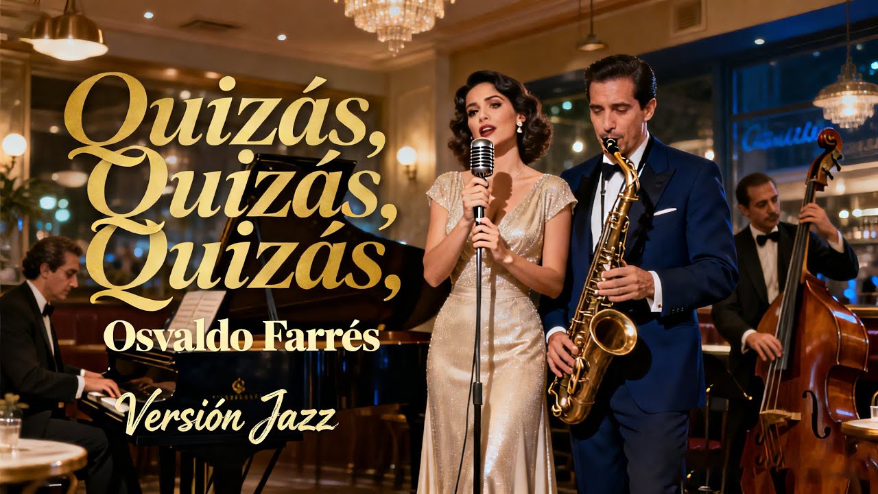 Quizás, Quizás, Quizás – Osvaldo Farrés | Cover Bolero Jazz | Jazz Latino y Música Romántica