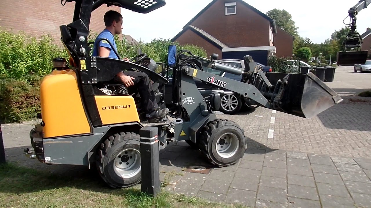 WERKEN MET DE GIANT D 332 SWT