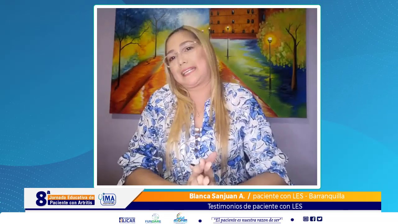 Testimonio de paciente con lupus - Blanca Sanjuan