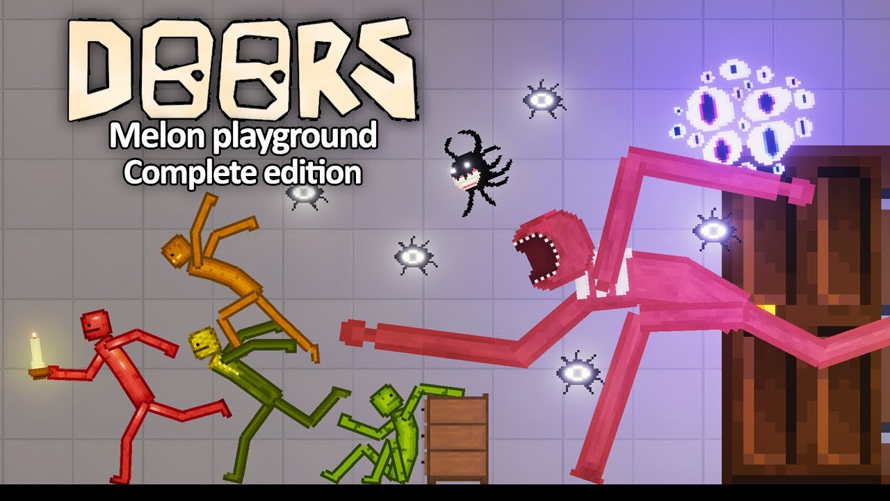 Обновление отеля Roblox DOORS в Melon Playground Complete Edition — People Playground