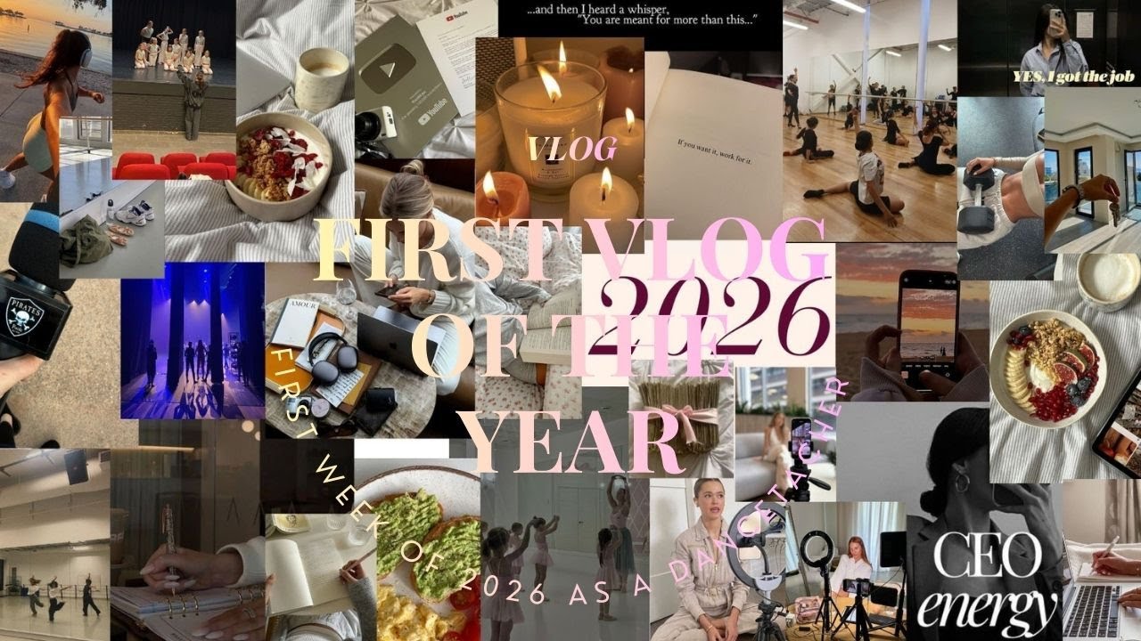 Back to Work ✨ First Week of 2026 | Dance Teaching, Life Chats & Fresh Starts