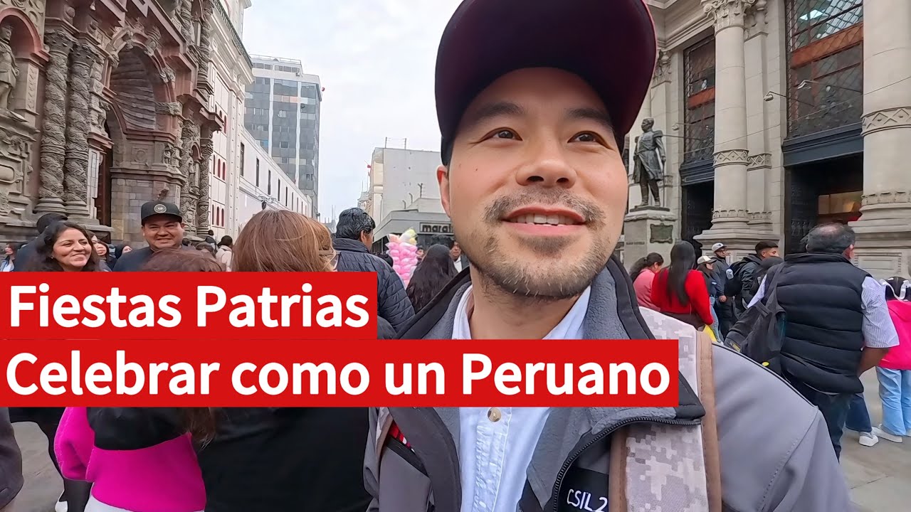 Perú Fiestas Patrias, Trato de celebrar como un PERUANO en las calles Limeñas 2025