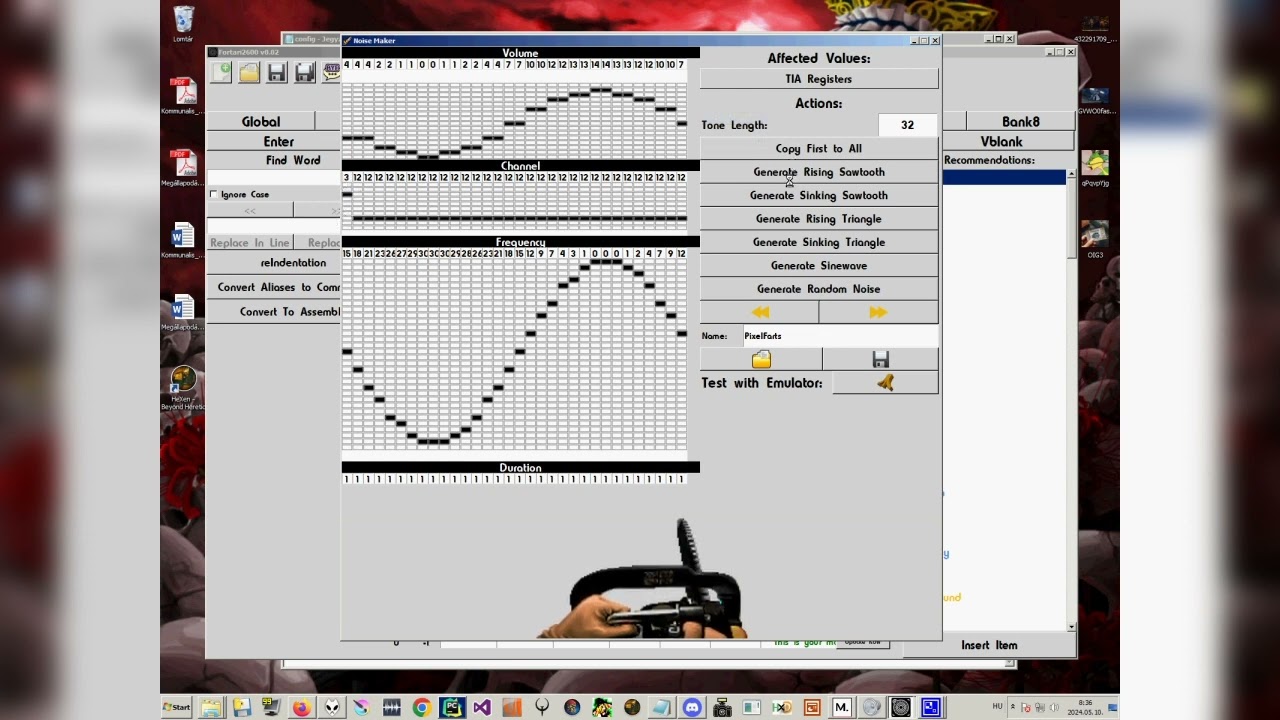 Fortari's new sound effects' editor