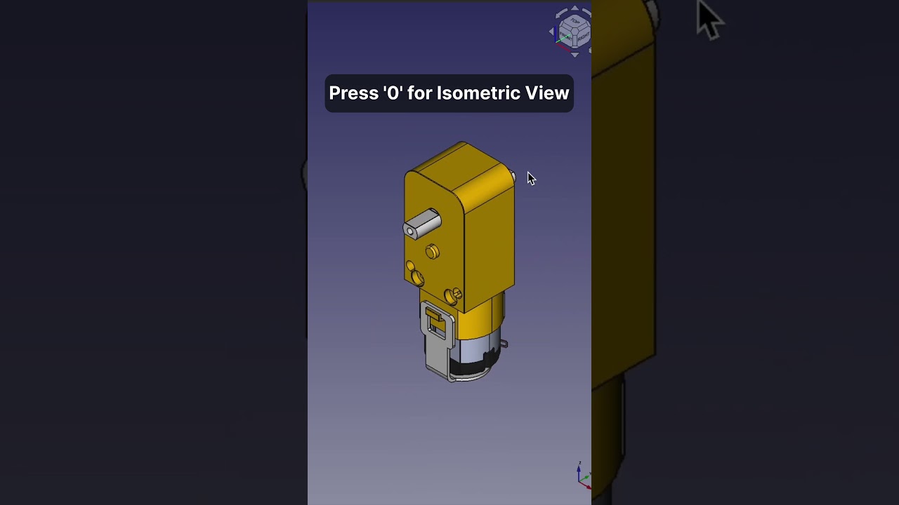 2 FreeCAD Hacks you MUST know! 😱 #freecad #cad #cad3d #3d #3ddesign #3dmodeling #tipsandtricks #hack