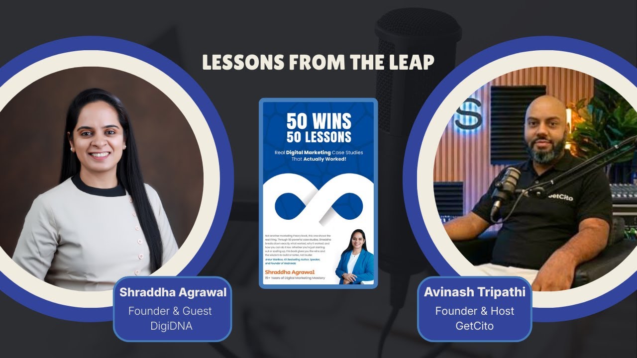 Shraddha Agrawal on YesUsers Podcast | Marketing, AI & Lessons from 50 Wins, 50 Lessons