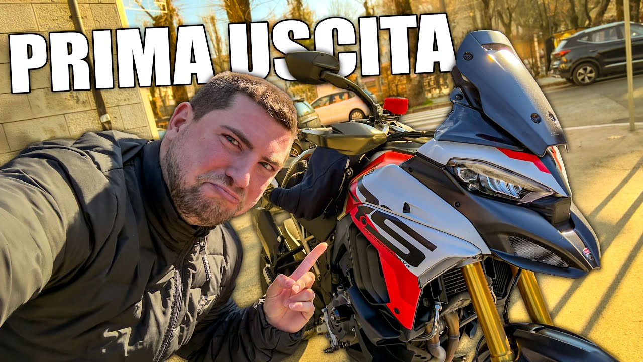 FINALMENTE in SELLA alla MULTISTRADA V4 RS *prime impressioni*