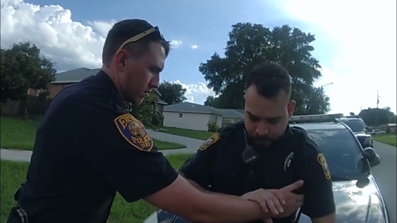 Bodycam: Drunk Cop Arrested While On Duty. Eustis, FL. July 04, 2022.